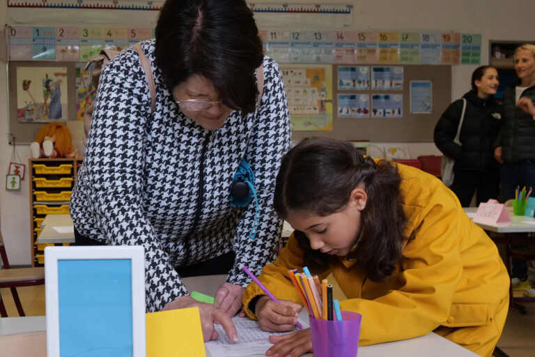 Tag der offenen Tür von der Stauferschule Schwäbisch Gmünd Matheaufgaben lösen