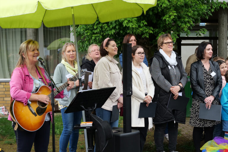 Bandauftritt am Tag der offenen Tür von der Stauferschule Schwäbisch Gmünd
